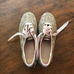 Kate Spade Rose Gold Keds